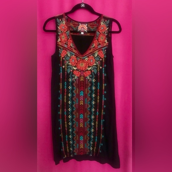 Johnny Was Dresses & Skirts - SALE❣️ Johnny Was Sleeveless A-Line Embroidered Dress